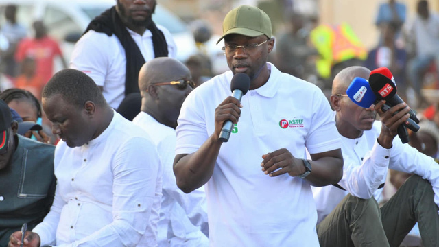 LÉGISLATIVES DU 17 NOVEMBRE | OUSMANE SONKO APPELLE À UN VOTE MASSIF À DAGANA POUR « CONFIRMER LE CHANGEMENT » LÉGISLATIVES DU 17 NOVEMBRE | OUSMANE SONKO APPELLE À UN VOTE MASSIF À DAGANA POUR « CONFIRMER LE CHANGEMENT »