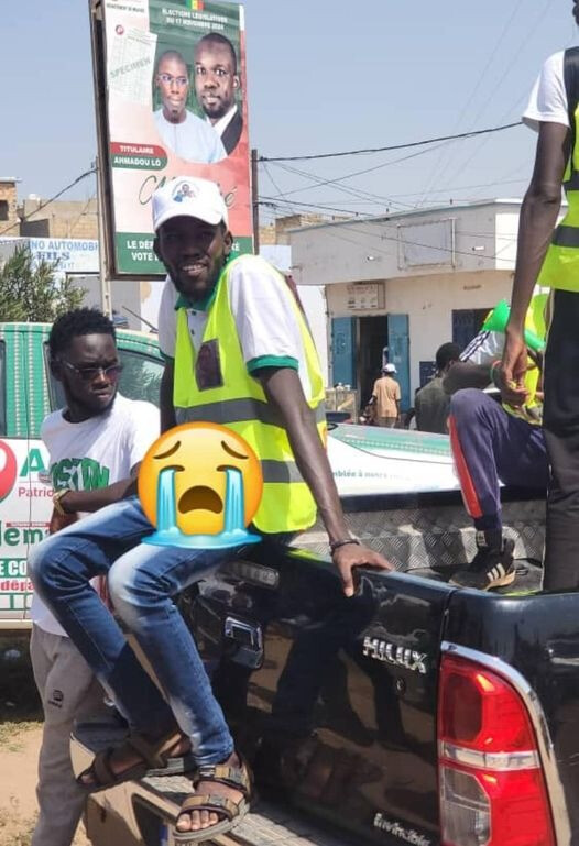 ACCIDENT DE DAROU NAHIM | LE DÉCÈS DE SERIGNE MBACKE THIAM PLONGE LES MILITANTS DE PASTEF DANS LA DOULEUR ACCIDENT DE DAROU NAHIM | LE DÉCÈS DE SERIGNE MBACKE THIAM PLONGE LES MILITANTS DE PASTEF DANS LA DOULEUR