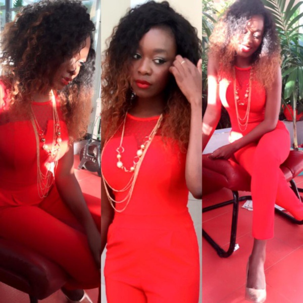 Khady Ndiaye Bijou ose le total look rouge ! Khady Ndiaye Bijou ose le total look rouge !