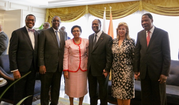 En images, SEM Macky Sall à l'investiture du Président ivoirien
