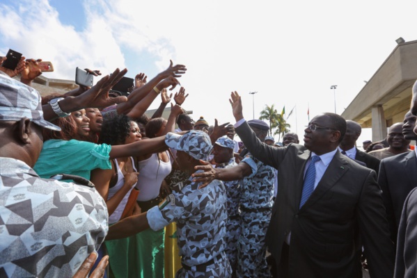 En images, SEM Macky Sall à l'investiture du Président ivoirien