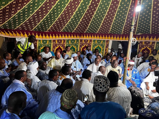 Tournée 2024- Revivez l'arrivée du khalife general des Khadre à St Louis, Cheikhna cheikh Abdoul Aziz Aïdara Ould cheikh AYAH ould Cheikh Talibouya ould Cheikhna Cheikh Sadbouh Aïdara Tournée 2024- Revivez l'arrivée du khalife general des Khadre à St Louis, Cheikhna cheikh Abdoul Aziz Aïdara Ould cheikh AYAH ould Cheikh Talibouya ould Cheikhna Cheikh Sadbouh Aïdara