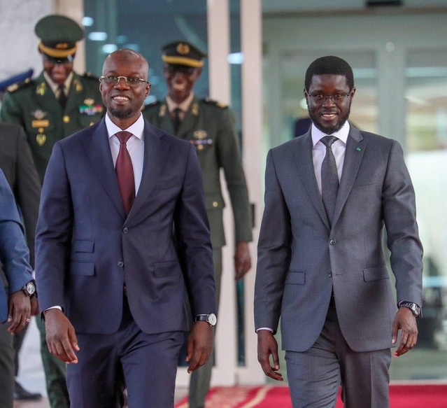 Le Pr Diomaye Faye reprend les airs Le Pr Diomaye Faye reprend les airs