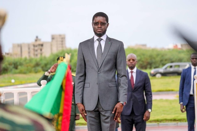 Le Pr Diomaye Faye reprend les airs Le Pr Diomaye Faye reprend les airs