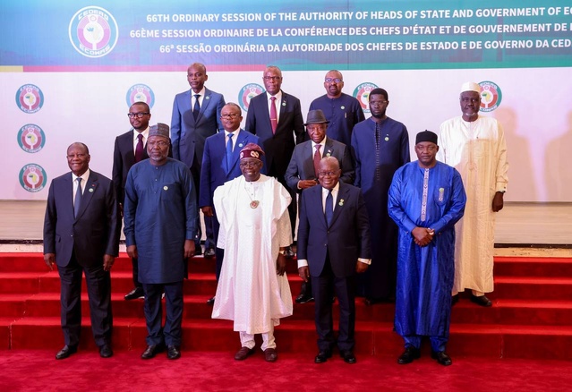 66ème session ordinaire de la CEDEAO à Abuja : la Conférence félicite le Président Faye pour ses efforts de médiation entre la CEDEAO et les pays de l’AES.