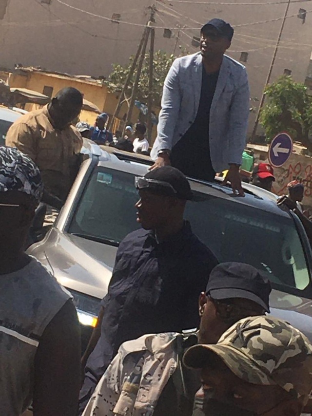 Cité Keur Gorgui et Grand Dakar : Barthélemy Dias empêché d’effectuer une visite de chantiers Cité Keur Gorgui et Grand Dakar : Barthélemy Dias empêché d’effectuer une visite de chantiers