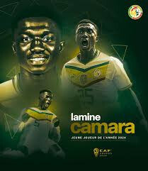 CAF AWARDS 2024 : LAMINE CAMARA DÉSIGNÉ MEILLEUR JEUNE JOUEUR POUR LA DEUXIÈME ANNÉE CONSÉCUTIVE CAF AWARDS 2024 : LAMINE CAMARA DÉSIGNÉ MEILLEUR JEUNE JOUEUR POUR LA DEUXIÈME ANNÉE CONSÉCUTIVE
