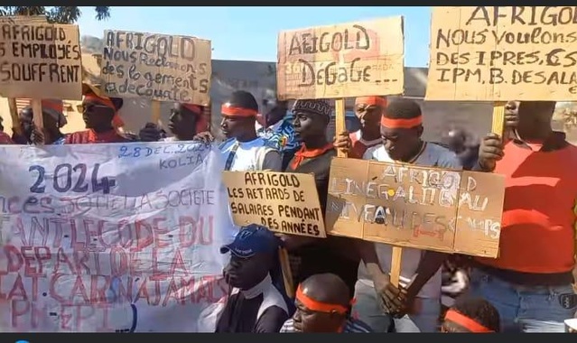 Kédougou : Gronde sociale chez Afrigold, les salaires et conditions en cause Kédougou : Gronde sociale chez Afrigold, les salaires et conditions en cause