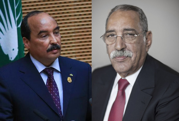 L'ancien Président Vall avec la monture et la cravate rouge L'ancien Président Vall avec la monture et la cravate rouge