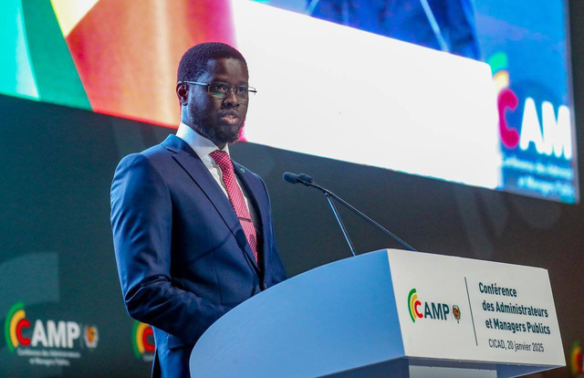 LANCEMENT DE LA PREMIÈRE ÉDITION DU CAMP | « NOUS FAISONS FACE À UN ÉTAT CONTRAINT DONT LES MARGES DE MANŒUVRE BUDGÉTAIRES ET FINANCIÈRES N’EXISTENT QUASIMENT PLUS » BASSIROU DIOMAYE FAYE LANCEMENT DE LA PREMIÈRE ÉDITION DU CAMP | « NOUS FAISONS FACE À UN ÉTAT CONTRAINT DONT LES MARGES DE MANŒUVRE BUDGÉTAIRES ET FINANCIÈRES N’EXISTENT QUASIMENT PLUS » BASSIROU DIOMAYE FAYE