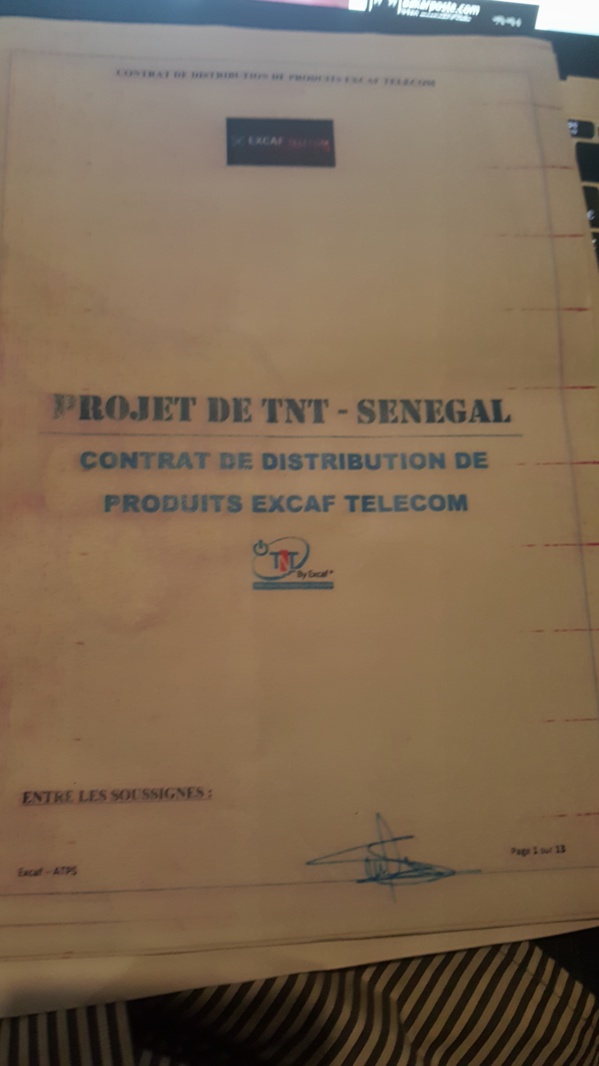 ENQUETE EXCLUSIVE !  Ce qui n'a pas été dit sur le contrat entre Excaf Télécom et ATPS ENQUETE EXCLUSIVE !  Ce qui n'a pas été dit sur le contrat entre Excaf Télécom et ATPS