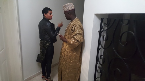 La belle complicité entre l'épouse d'Elhaj Diouf et Cheikh Gadiaga