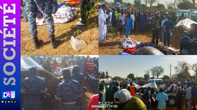 Accident entre Keur Madiabel et Keur Mandongo : 11 victimes, 7 morts et 4 blessés graves, selon les sapeurs-pompiers
