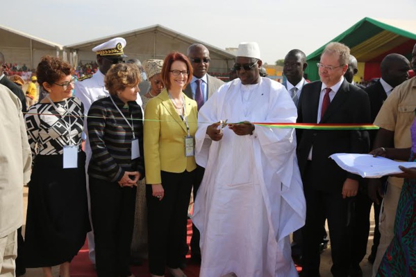 Inauguration des infrastructures du projet d’amélioration de la qualité et de l'équité de l 'Education ( PAQEEB
