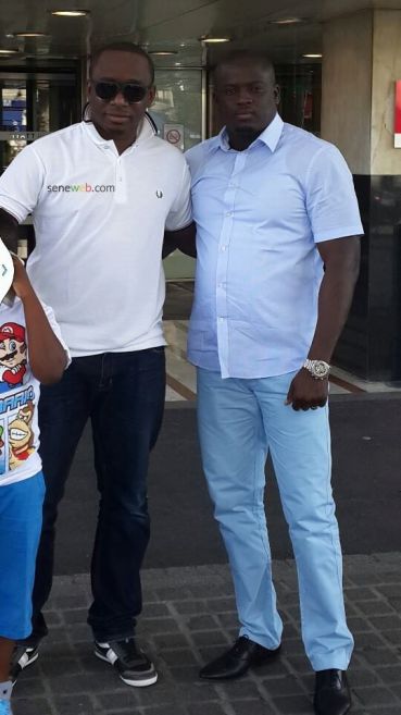 Les deux busnessmen Aziz Ndiaye et Elimane Lam