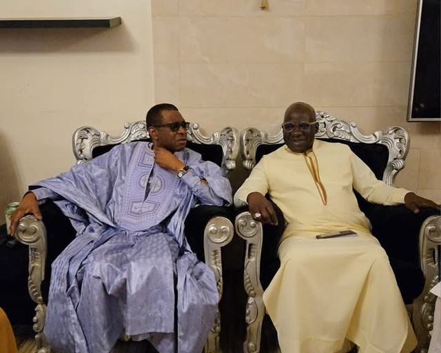 Décès d’Elimane NDOUR: Le président Mbagnick Diop présente ses condoléances à son ami et frère, Youssou Ndour