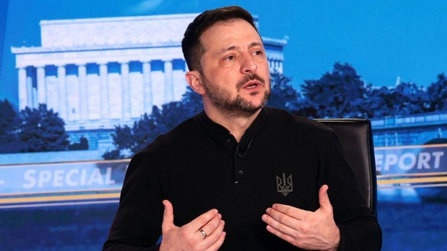 Pour Volodymyr Zelensky "un arrêt du soutien des États-Unis signifierait un soutien à Poutine" Pour Volodymyr Zelensky "un arrêt du soutien des États-Unis signifierait un soutien à Poutine"