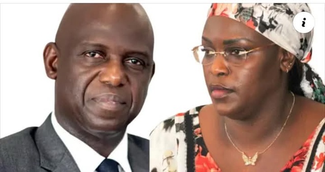 Omar  Diao: " Marième Faye anticipe sur les probables événements à venir qui pourraient bien concerner son fils, impliqué dans de nombreux scandales, et son mari...".