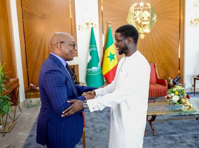 Le  chef de l’État  a reçu  le président de la Banque ouest-africaine de développement (BOAD)