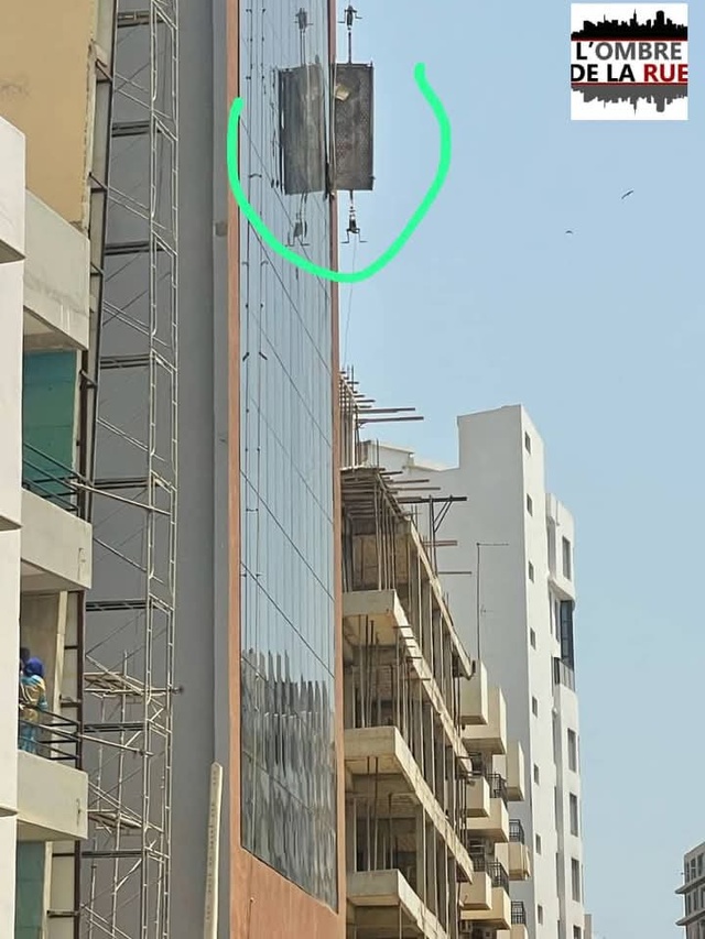 Cité Keur Gorgui : Chute mortelle de trois maçons d'un bâtiment R+8... Cité Keur Gorgui : Chute mortelle de trois maçons d'un bâtiment R+8...