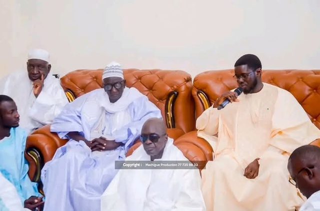 Le Pr Diomaye Faye s'est rendu à Darou Mouhty 