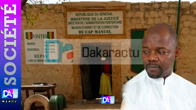 Justice : Tahirou Sarr transféré à la prison du Cap Manuel Justice : Tahirou Sarr transféré à la prison du Cap Manuel