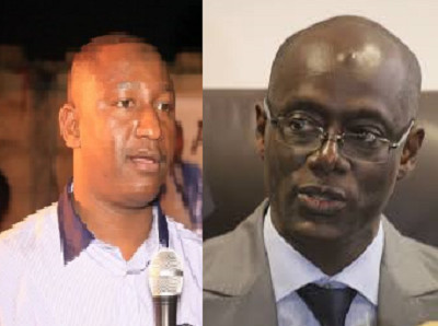 Les émouvantes retrouvailles entre le ministre Thierno Sall et son ex D. C Pape Diallo  Les émouvantes retrouvailles entre le ministre Thierno Sall et son ex D. C Pape Diallo