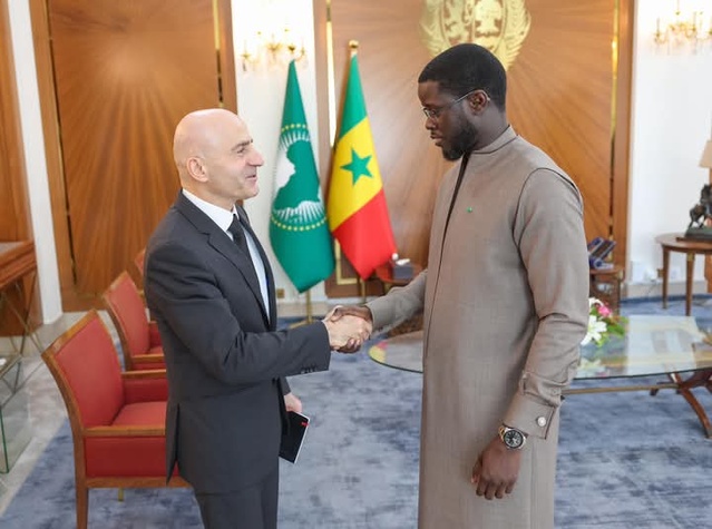 Le chef de mission du FMI pour le Sénégal reçu par le Pr Diomaye Faye Le chef de mission du FMI pour le Sénégal reçu par le Pr Diomaye Faye
