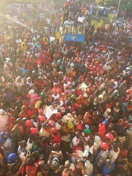 Comme promis, Dagana a vu...Rouge ce samedi! Comme promis, Dagana a vu...Rouge ce samedi!