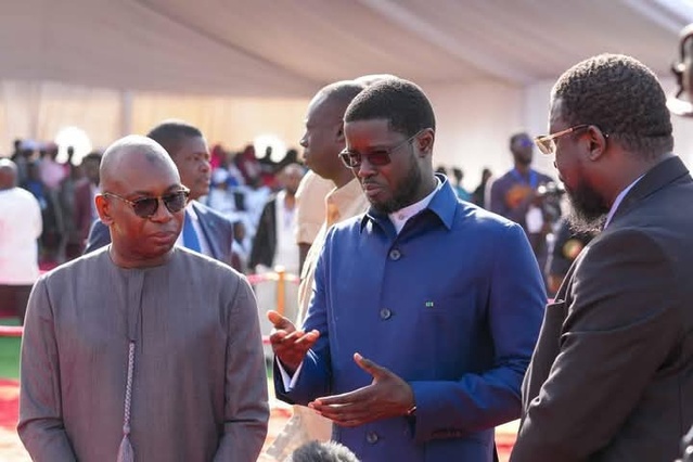 La réaction du Pr Diomaye Faye après le lancement officiel de la 2ème édition de la Caravane nationale de l’espace La réaction du Pr Diomaye Faye après le lancement officiel de la 2ème édition de la Caravane nationale de l’espace