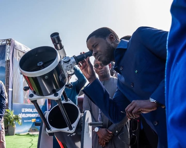 La réaction du Pr Diomaye Faye après le lancement officiel de la 2ème édition de la Caravane nationale de l’espace La réaction du Pr Diomaye Faye après le lancement officiel de la 2ème édition de la Caravane nationale de l’espace