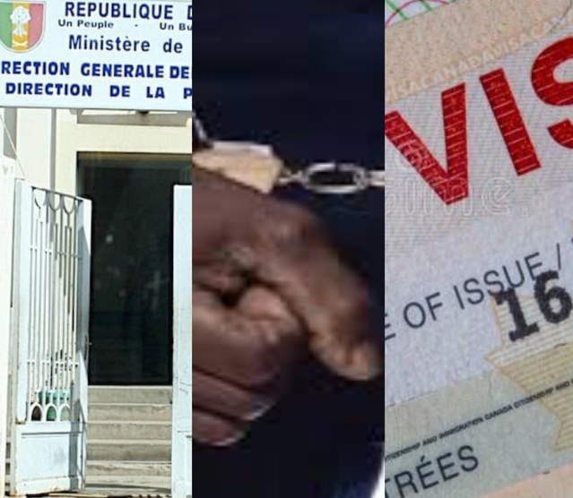 Activement recherché suite à plus de...30 plaintes pour escroquerie au visa, Elhaj Diagne,  finalement arrêté par la DIC 