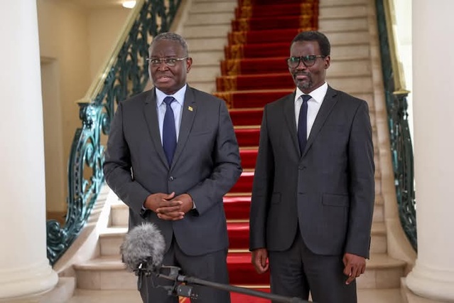 Le président de la Commission de l’Union économique et monétaire ouest-africaine (UEMOA) reçu par le Pr Diomaye Faye 