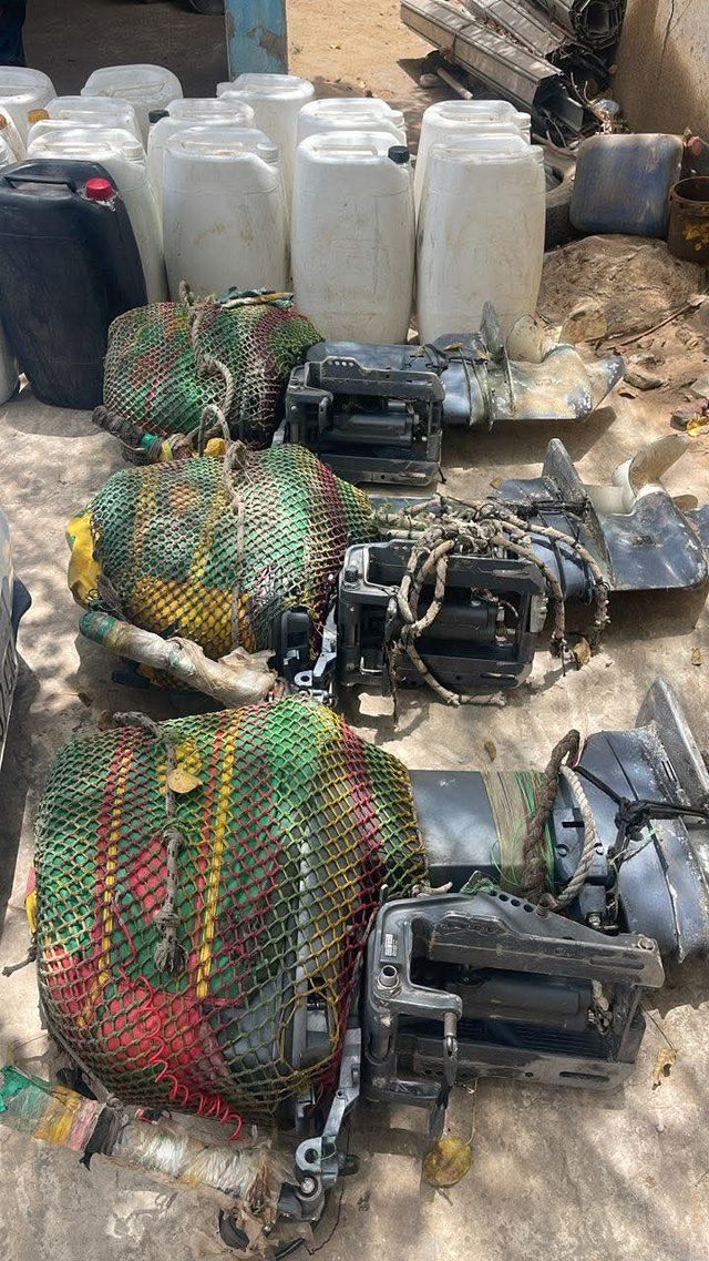 Lutte contre l'émigration irrégulière: arrestations et saisie de matériels par la Gendarmerie à Mbour Lutte contre l'émigration irrégulière: arrestations et saisie de matériels par la Gendarmerie à Mbour