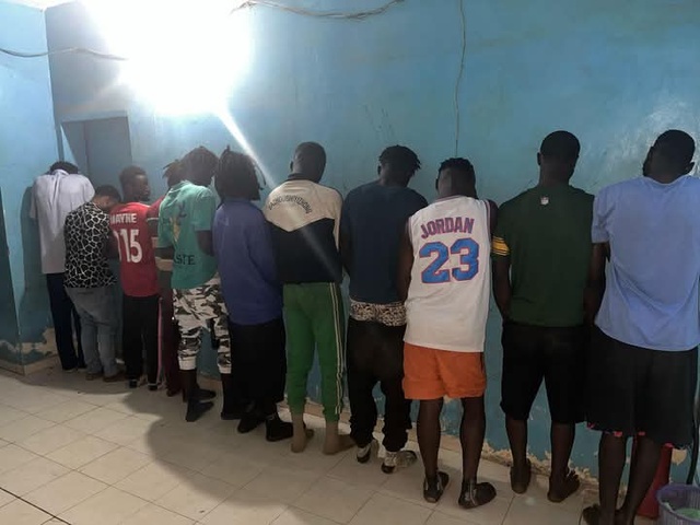 Démantèlement d'un groupe de malfaiteurs par la Gendarmerie à Diamniadio Démantèlement d'un groupe de malfaiteurs par la Gendarmerie à Diamniadio