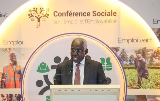 Le Président de la République, Bassirou Diomaye Faye, a présidé la cérémonie d’ouverture de la 4e Conférence sociale sur l’emploi Le Président de la République, Bassirou Diomaye Faye, a présidé la cérémonie d’ouverture de la 4e Conférence sociale sur l’emploi