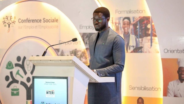 Le Président de la République, Bassirou Diomaye Faye, a présidé la cérémonie d’ouverture de la 4e Conférence sociale sur l’emploi Le Président de la République, Bassirou Diomaye Faye, a présidé la cérémonie d’ouverture de la 4e Conférence sociale sur l’emploi
