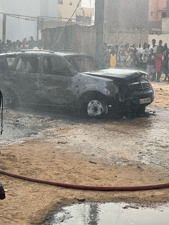 Wakhinane (Guédiawaye)- Incendie , d'origine électrique (IMAGES)