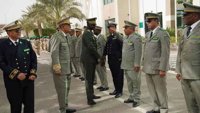 LE GENERAL (2S) BIRAME DIOP, MINISTRE DES FORCES ARMÉES ET LE CEMGA EN VISITE EN REPUBLIQUE ISLAMIQUE DE MAURITANIE