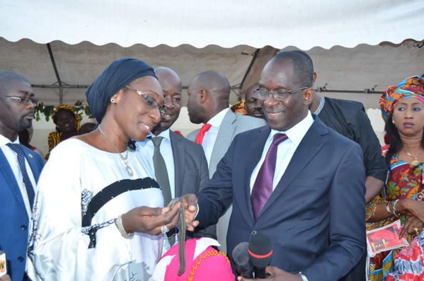 Quelques images de la remise des clefs de l'école Diamalaye de Yoff