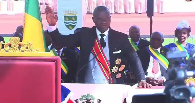 Gabon : Oligui Nguema investi dans ses fonctions de Président de la République
