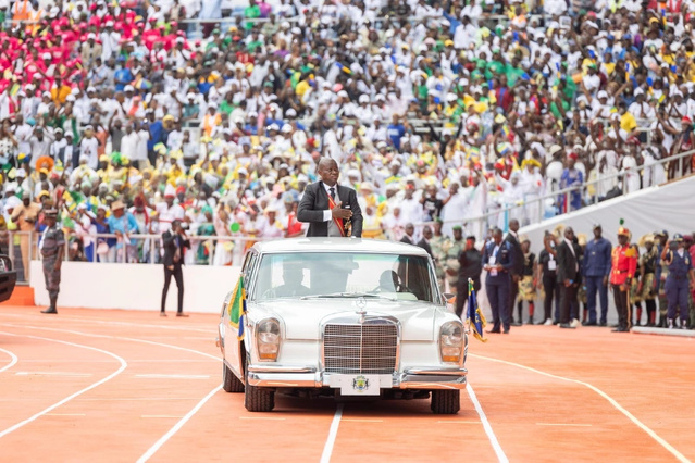 Investiture du président Oligui Nguema : des symboles et du beau monde ! Investiture du président Oligui Nguema : des symboles et du beau monde !