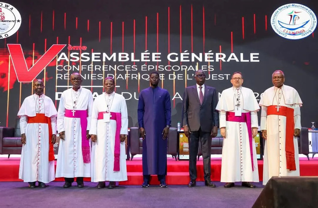 Assemblée des évêques ouest-africains: Le chef de l’État salue les valeurs de paix et de justice portées par l’Église Assemblée des évêques ouest-africains: Le chef de l’État salue les valeurs de paix et de justice portées par l’Église