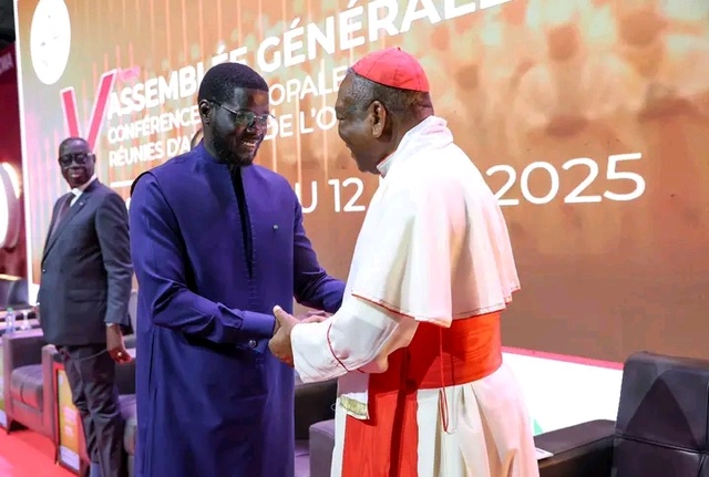 Les félicitations du Pr Diomaye Faye au nouveau pontife Léon XIV Les félicitations du Pr Diomaye Faye au nouveau pontife Léon XIV