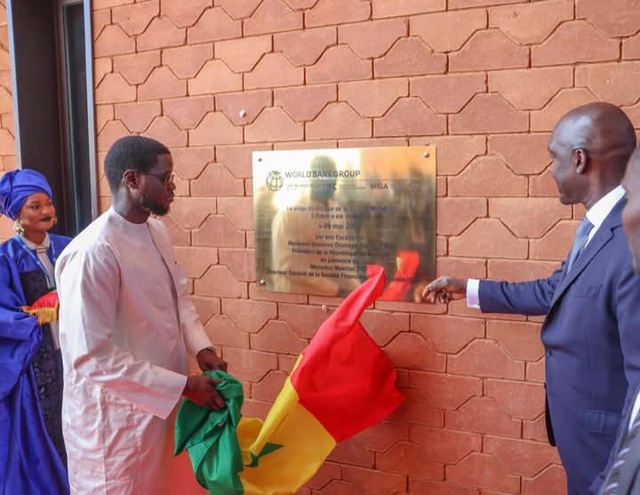 La réaction du Pr Bassirou Diomaye Faye après l'inauguration du siège régional du Groupe de la Banque Mondiale pour l’Afrique de l’Ouest et du Centre.