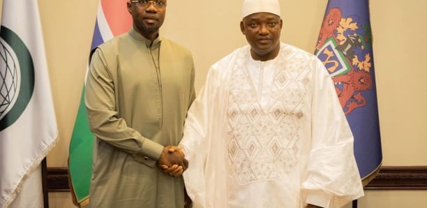 Gambie : Un activiste affirme que Barrow cassait du sucre sur le dos du PM sénégalais Ousmane Sonko… Gambie : Un activiste affirme que Barrow cassait du sucre sur le dos du PM sénégalais Ousmane Sonko…