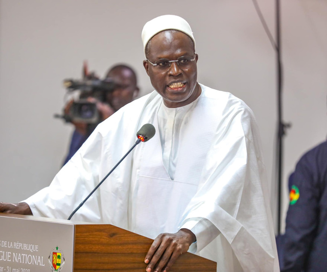 Khalifa Sall en conférence de presse