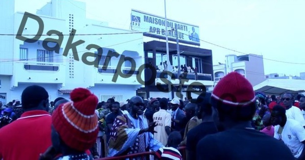 Inauguration de la permanence de l’APR Mbao : la mobilisation d'Abdou Karim Sall  (photos, vidéo) 