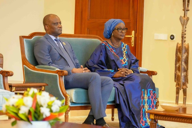 Le Premier ministre Ousmane SONKO reçu en audience par S.E.M Alassane OUATTARA, Président de la République de Côte d’Ivoire.