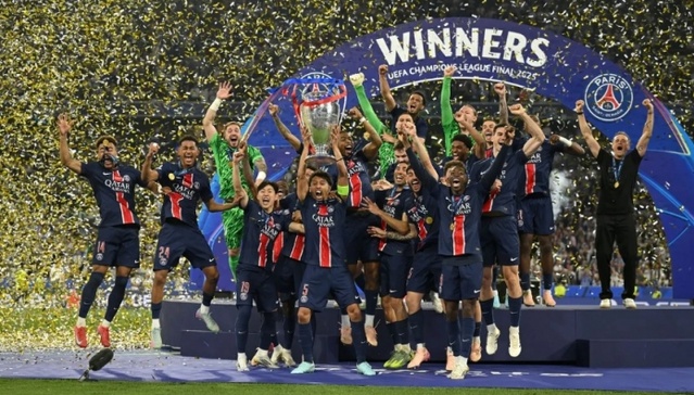 LE PSG DÉCROCHE SA PREMIÈRE LIGUE DES CHAMPIONS EN HUMILIANT L'INTER MILAN (5-0) AVEC UN DOUBLÉ DE DÉSIRÉ DOUÉ